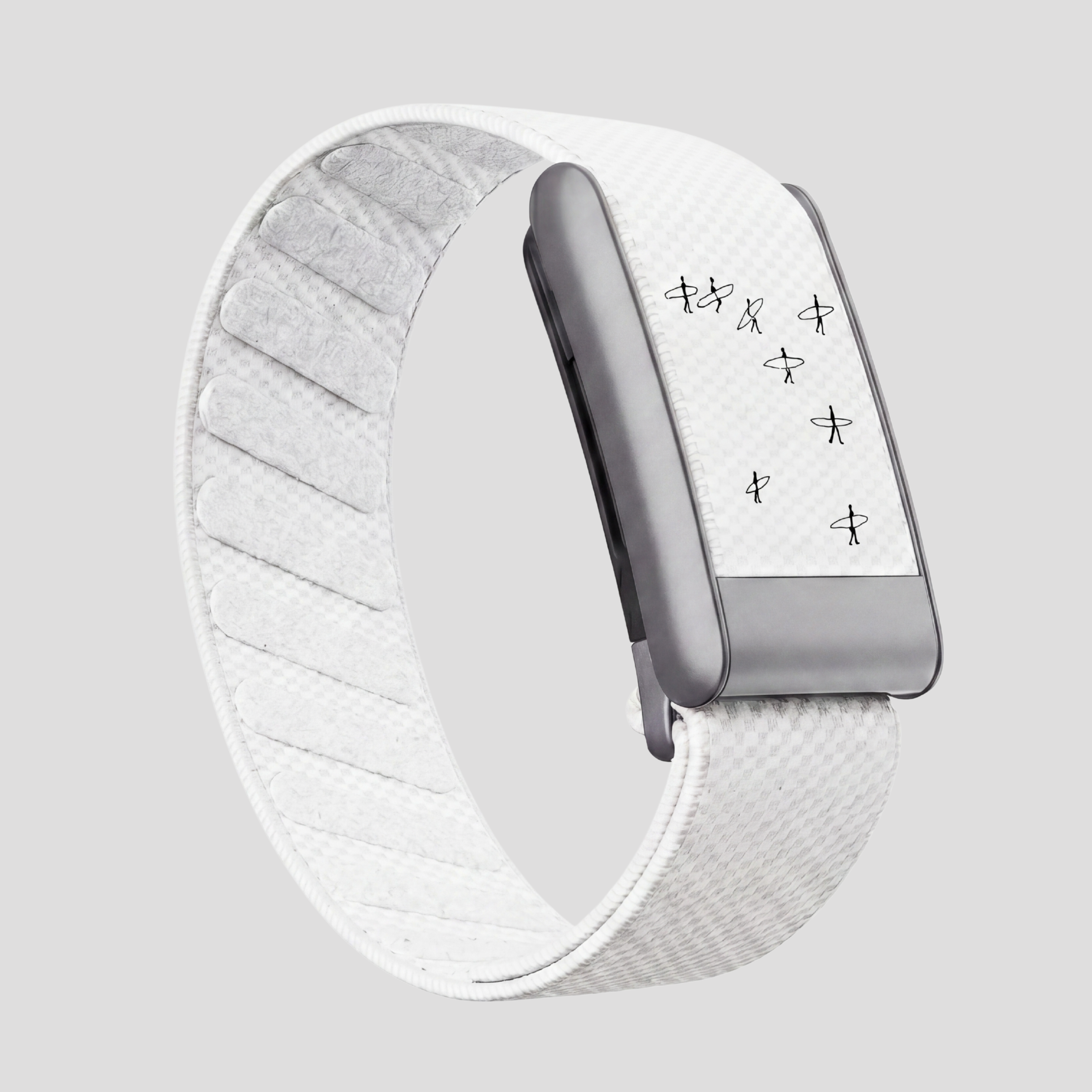 Wave Therapy White STRYDE WHOOP Band