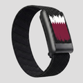 Qatar Flag Black STRYDE Band